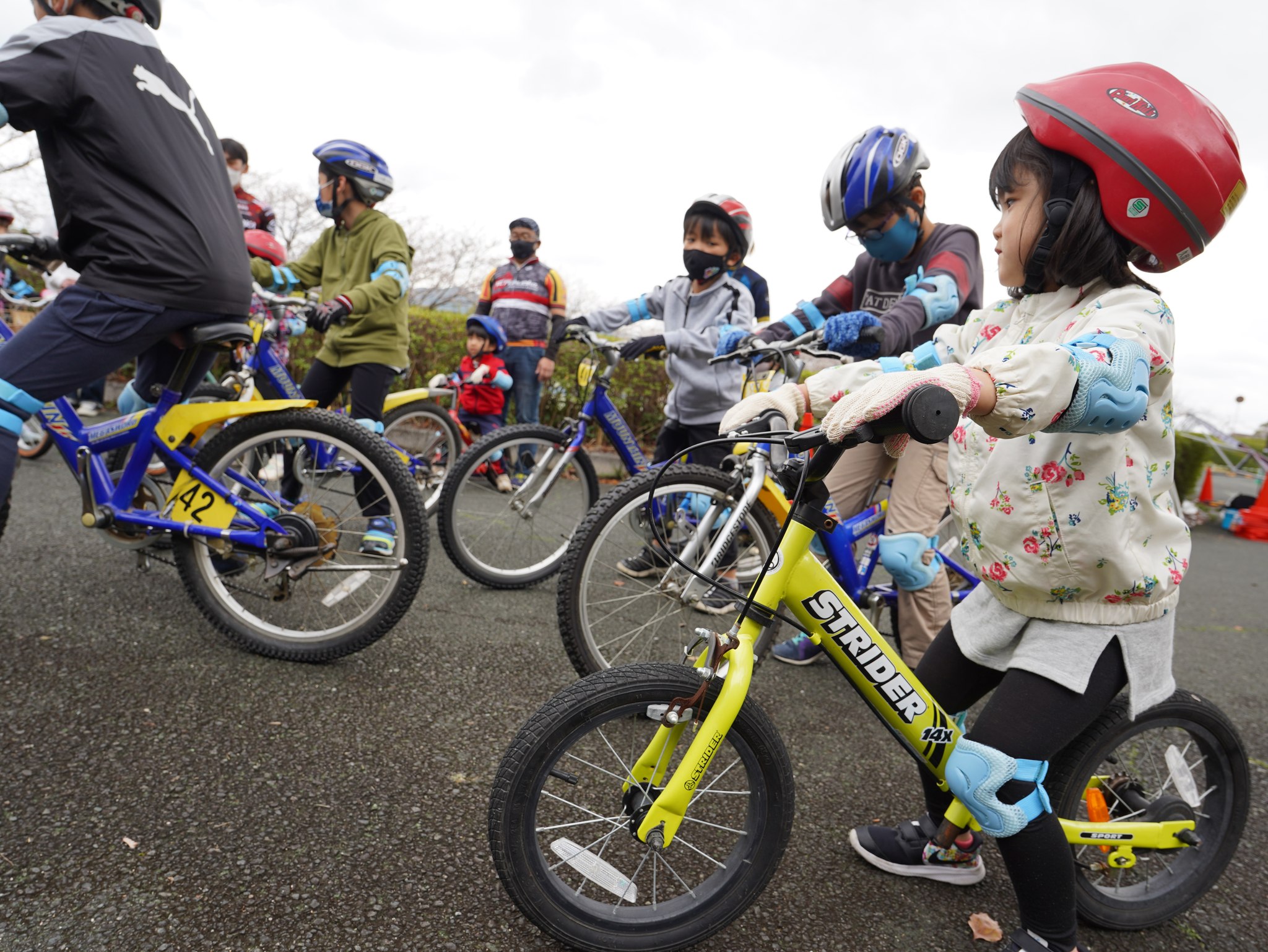 自転車教室とヘルメット着用努力義務化について