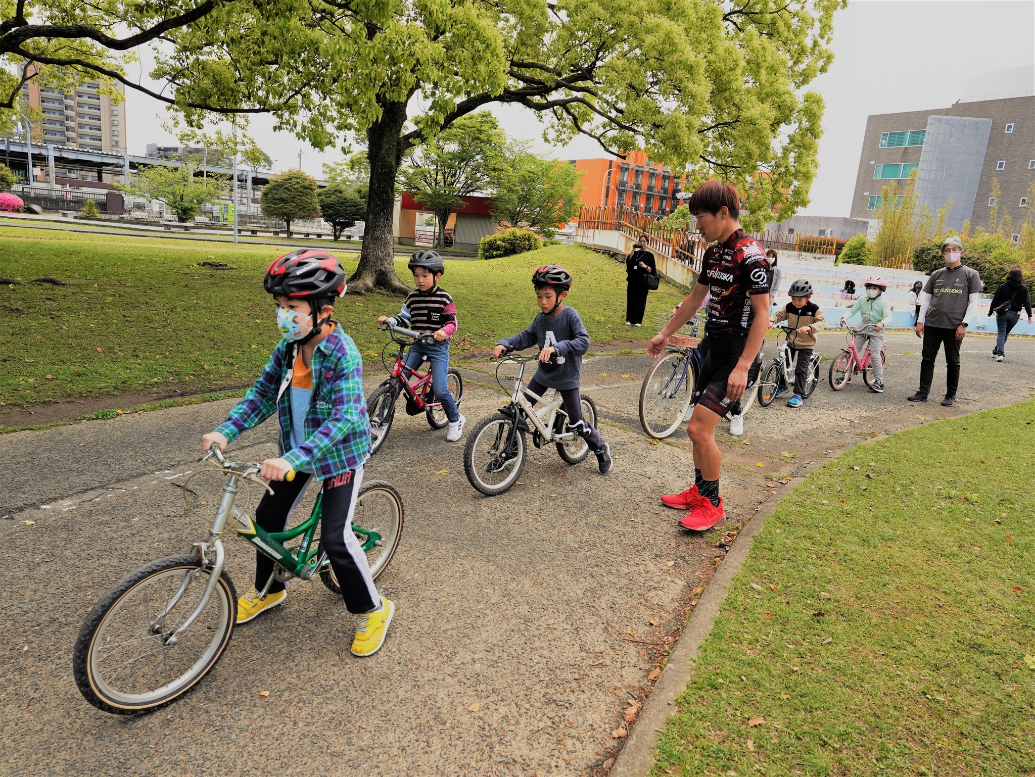 4/30「福岡市 自転車の乗り方教室」を開催しました